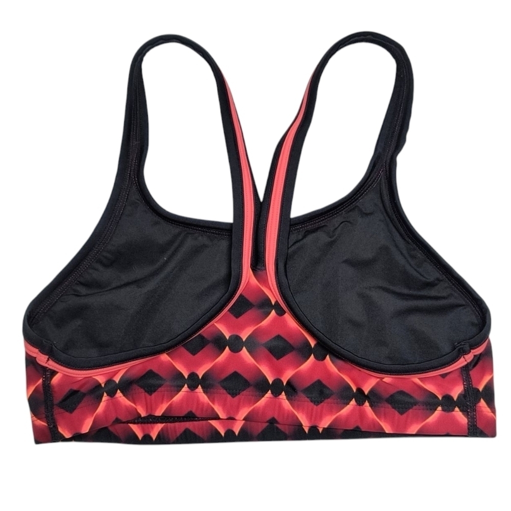 TYR Women's Red and Black Athletic Racerback Swim Top M - Picture 2 of 6